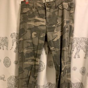 Camo Print Jeans